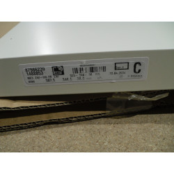 Hülsta Zwischenwange / Hängewange weiß 307mm X 347mm X 39mm