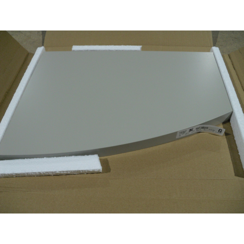 Hülsta Einhängebord Grau abgerundet 461mm X 347mm X 29mm