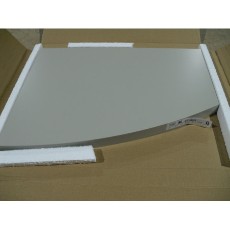 Hülsta Einhängebord Grau abgerundet 461mm X 347mm X 29mm