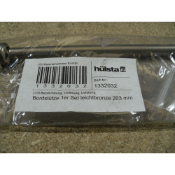 Bordstütze Hülsta Lichtbronze 203mm