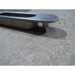 Muschelgriff / Einlassgriff / Griffschale Hülsta matt