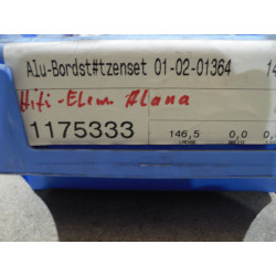 Bordstütze Hülsta silber 146,5mm