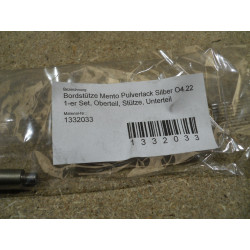 Bordstütze Hülsta silber 169mm