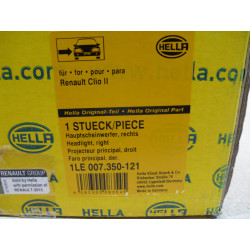 Hella Scheinwerfer für Renault Clio II / 1le 007.350-121