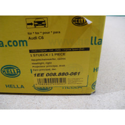 Hella Scheinwerfer für Audi A6  / 1ee 008.880-061