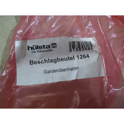 Hülsta 4er Set Gardrobenhaken 1264