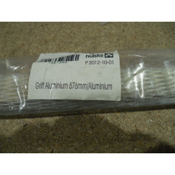 Hülsta Griff 594mm Aluminium