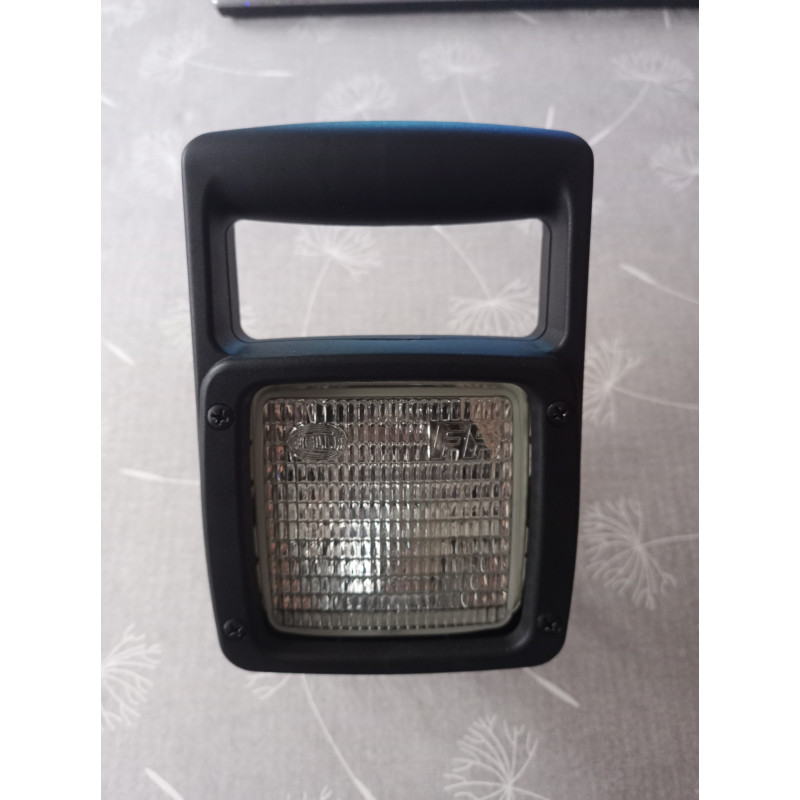 Arbeitsscheinwerfer 12V Hella Ultra Beam mit Magnethalterung