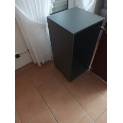 Hülsta now Box grau / rot mit Tür