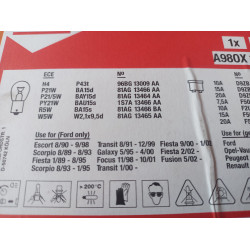 Ford Glühlampen H4 / Oldtimer  1217271