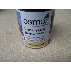 OSMO 0,75 Liter Landhausfarbe High Solid Sonnengelb 2205