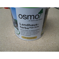 OSMO 2,5 Liter Landhausfarbe High Solid Sonnengelb 2205