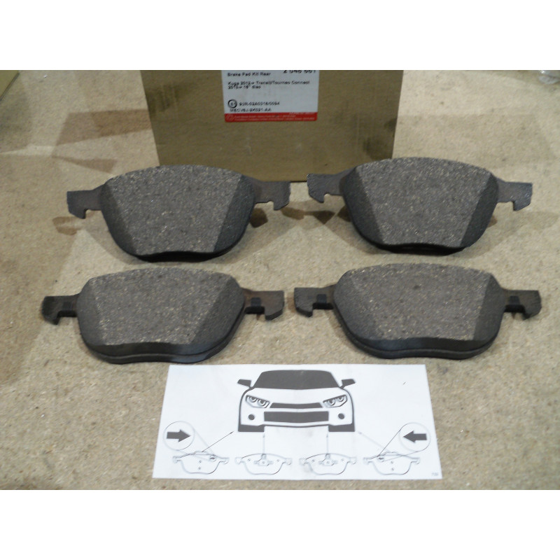 Ford Bremsbeläge 2048661 Transit / Kuga