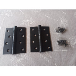 Edelstahl Scharnier Set schwarz SUS-304D