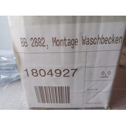 Hülsta BB 2882 Montage Waschbecken Schrauben