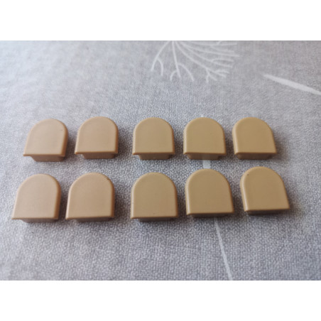 Hülsta BB 2573 Abdeckkappen biege10 Stück