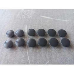 Hülsta BB 2170 Abdeckkappen grau mega 12 Stück
