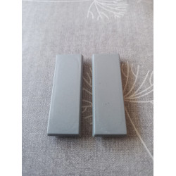 Camar / Hülsta BB 2578 Abdeckkappen Silber / grau2 Stück