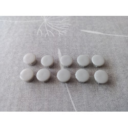 Hülsta BB 2714 Abdeckkappen grau 10 Stück