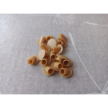 Clamex / Hülsta BB 2284 Abdeckkappen Natureiche 16 Stück