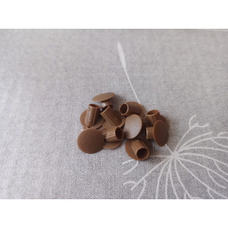 Hülsta BB 2638 Abdeckkappen braun 10 Stück