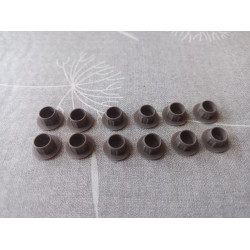 Hülsta BB 2169 Stopfen 8mm / kakao12 Stück