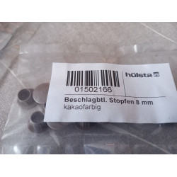 Hülsta BB 2169 Stopfen 8mm / kakao12 Stück