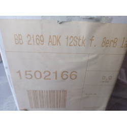 Hülsta BB 2169 Stopfen 8mm / kakao12 Stück