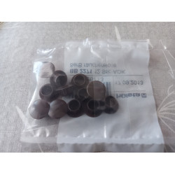 Hülsta BB 2271 Abdeckkappen /  Stopfen 8mm / Räuchereiche 12 Stück