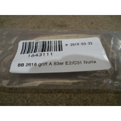 Hülsta BB 2616 Griff Nuria Edelstahloptik