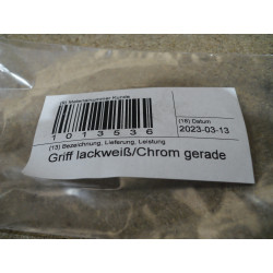 Hülsta BB 1033 Stangengriff silber weiß