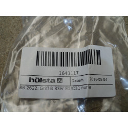 Hülsta BB 2622 Griff Nuria 83mm Edelstahloptik