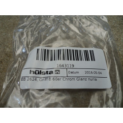 Hülsta BB 2624 Griff Nuria 60mm Chrom Glanz