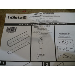 Hülsta BB 1512 Verbindungsbolzen Wandregal 10 Stück