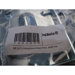Hülsta BB 2073 Hängebeschlag ohne AHS