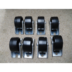 Hülsta BB 1769 Beschl. Kastenrollen 8er Set