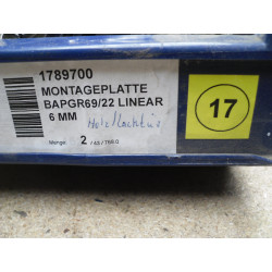 Hülsta / Salice BAPGR69 Montageplatte