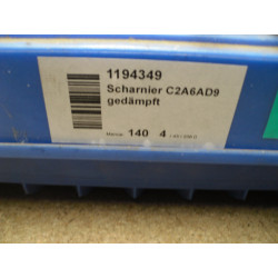 Hülsta / Salice Scharnier C2A6AD9 gedämpft