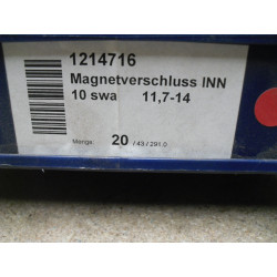 Hülsta 1214716 Magnetverschluss INN 10  schwarz
