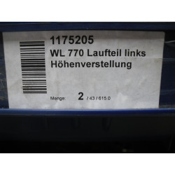 Hülsta / Hettich WL770 Laufteil links 1175205