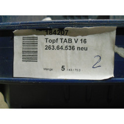 10 X Hülsta / Häfele 184207 Topf TAB V16