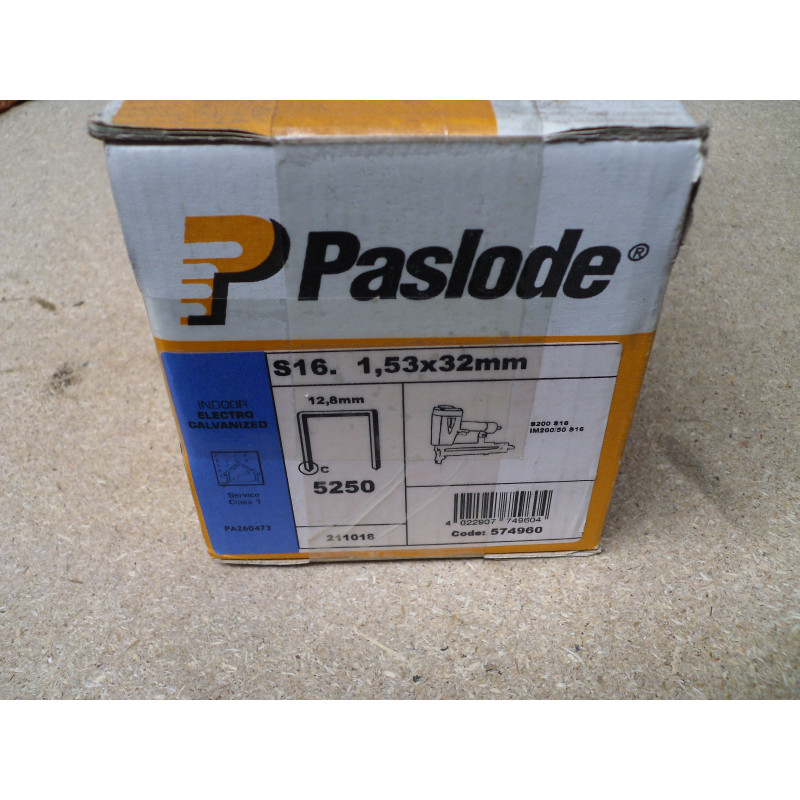 Paslode S16 Klammern 1,53X32mm 5250 Stück