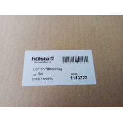 Hülsta Lichtboardbeschlag 1113222 Set