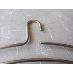 Hülsta Kleiderbügel 3er Set Nickel / Eiche sand BB 1012