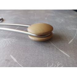 Hülsta Kleiderbügel 3er Set Nockel / Birke BB 586