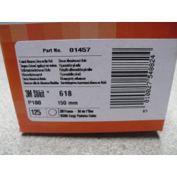 3M Stikit 01457  P180  150mm  125 Stück