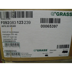 Hülsta / Grass DWD-XP Abdeckkappe champagne 10 Stück