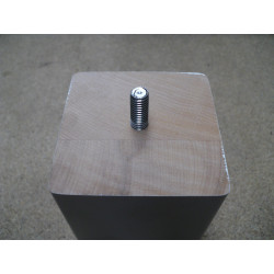 Hülsta Bettfuß Buche Polarweiß 4er Set 1214524