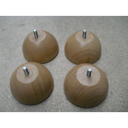 Hülsta BK 1271 Möbelfuß Baukasten 4er Set