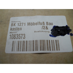 Hülsta BK 1271 Möbelfuß Baukasten 4er Set